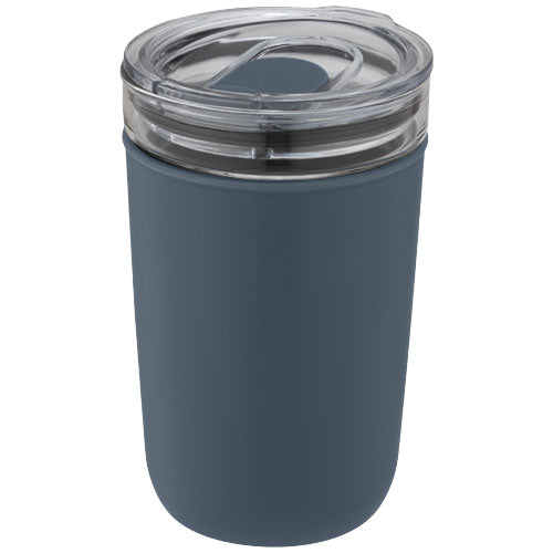 Bello 420 ml glass tumbler with recycled plastic outer wall - 100675