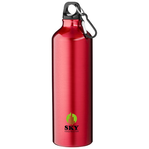 Oregon 770 ml RCS certified recycled aluminium water bottle with carabiner - 100739