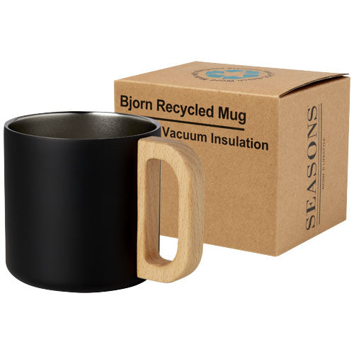 Bjorn 360 ml RCS certified recycled stainless steel mug with copper vacuum insulation - 100740