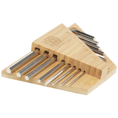 Allen bamboo hex key tool set - 104576