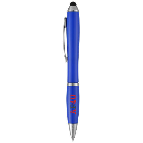 Nash stylus ballpoint pen with coloured grip - 106739