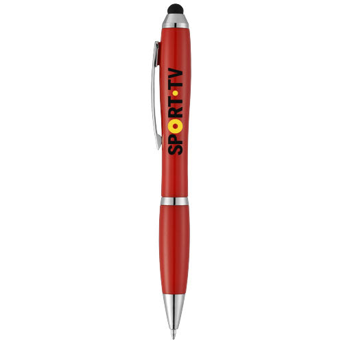 Nash stylus ballpoint pen with coloured grip - 106739