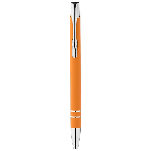 Corky ballpoint pen with rubber-coated exterior - 106999