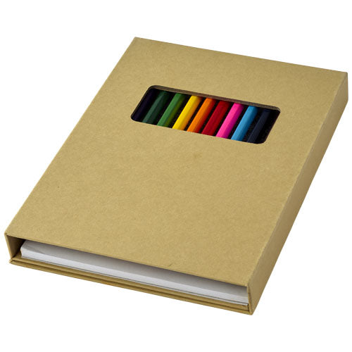 Pablo colouring set with drawing paper - 107064
