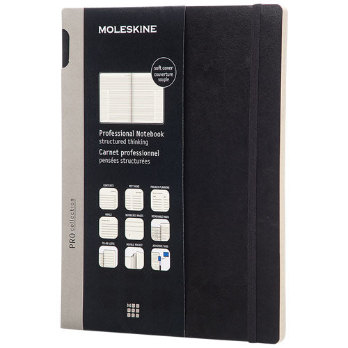 Moleskine Pro notebook XL soft cover - 107348