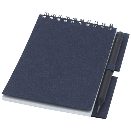 Luciano Eco wire notebook with pencil - small - 107750