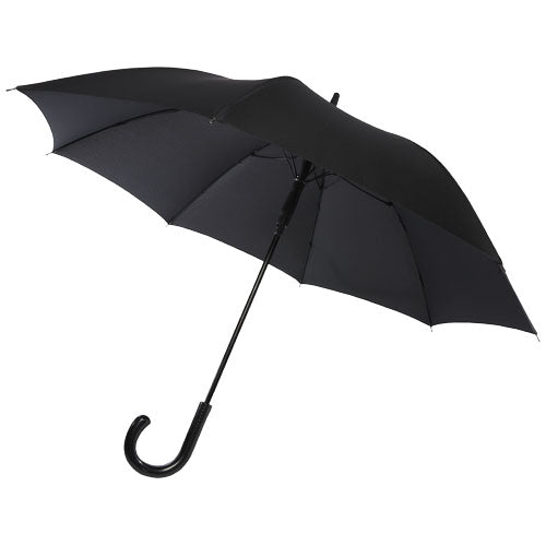 Fontana 23" auto open umbrella with carbon look and crooked handle - 109413