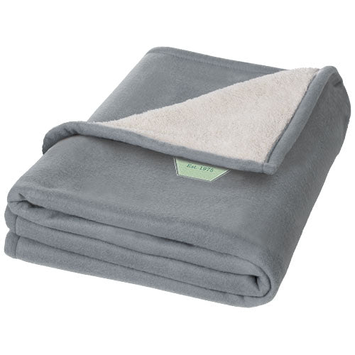 Springwood soft fleece and sherpa plaid blanket - 112809