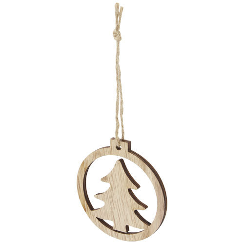 Natall wooden tree ornament - 113232