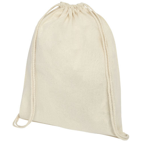 Oregon 100 g/m² cotton drawstring bag 5L - 120113