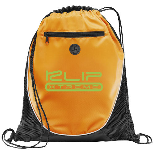 Peek zippered pocket drawstring backpack 5L - 120120