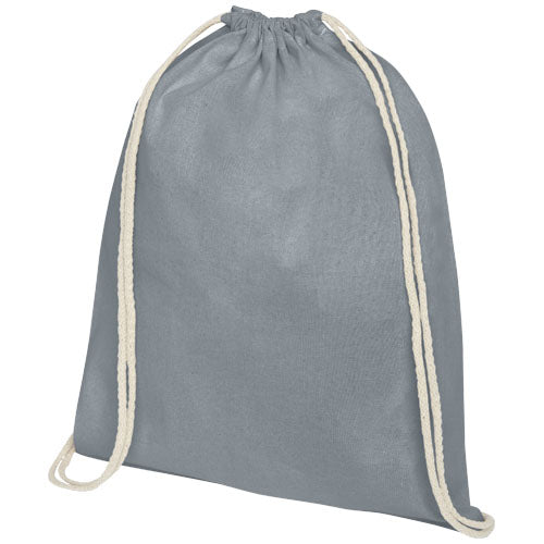 Oregon 140 g/m² cotton drawstring bag 5L - 120575