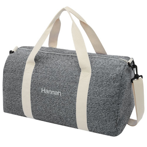 Pheebs 450 g/m² recycled cotton and polyester duffel bag 24L - 120582