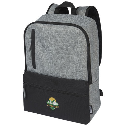 Reclaim 15" GRS recycled two-tone laptop backpack 14L - 120655