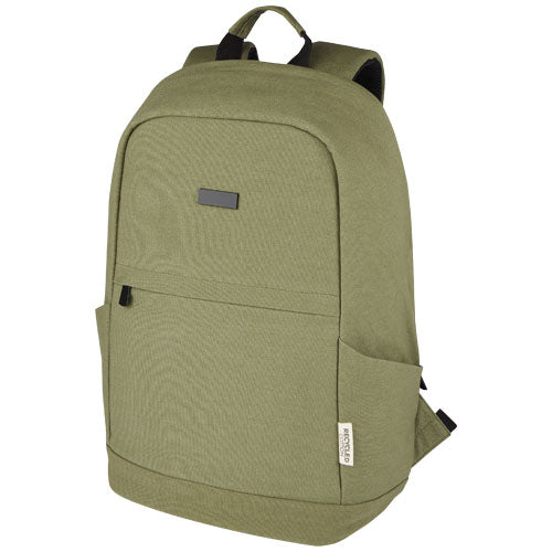 Joey 15.6" GRS recycled canvas anti-theft laptop backpack 18L - 120677