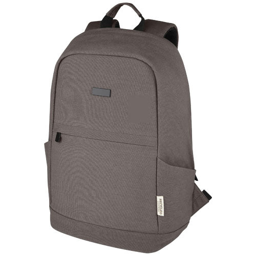 Joey 15.6" GRS recycled canvas anti-theft laptop backpack 18L - 120677