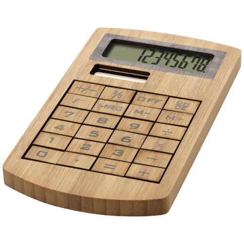 Eugene calculator made of bamboo - 123428