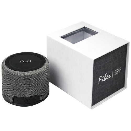 Fiber 3W wireless charging Bluetooth® speaker - 124111