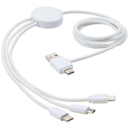 Pure 5-in-1 charging cable with antibacterial additive - 124184