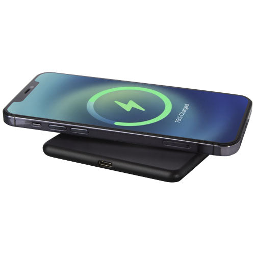 Loop 10W recycled plastic wireless charging pad - 124204