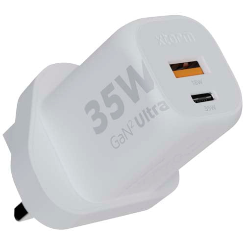 Xtorm XEC035 GaN² Ultra 35W wall charger - UK plug - 124408