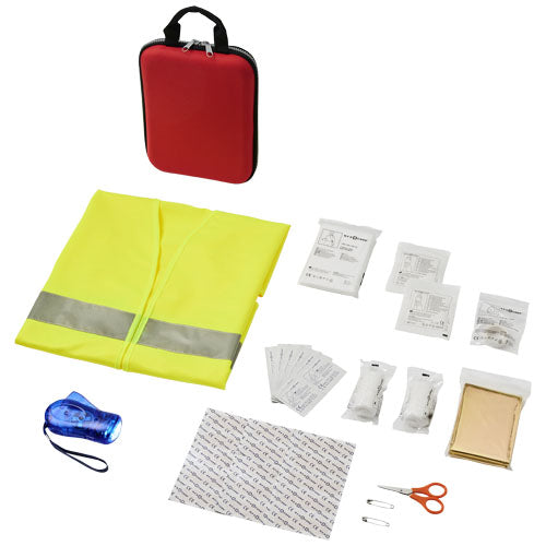 Handies 46-piece first aid kit and safety vest - 126012