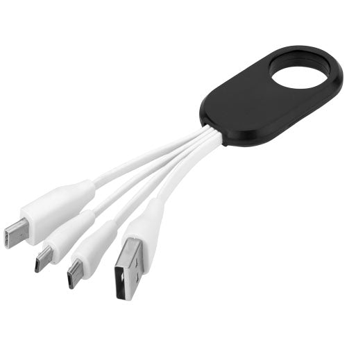 Troup 4-in-1 charging cable with type-C tip - 134214