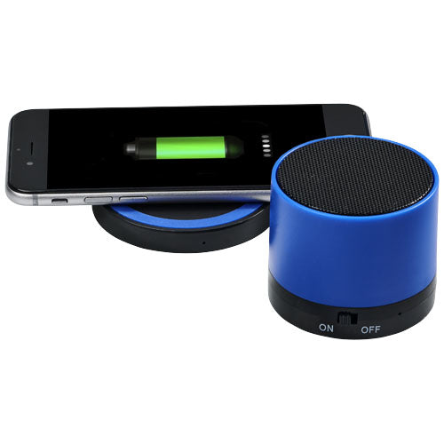 Cosmic Bluetooth® speaker and wireless charging pad - 135007