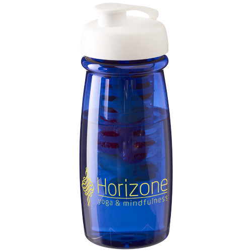 H2O Active® Pulse 600 ml flip lid sport bottle & infuser - 210055