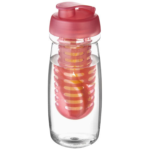 H2O Active® Pulse 600 ml flip lid sport bottle & infuser - 210055