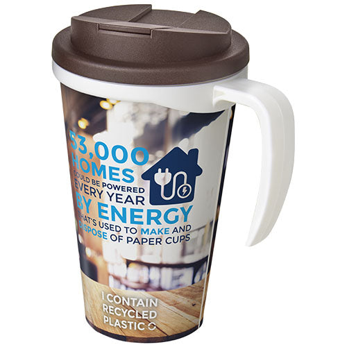 Brite-Americano® Grande 350 ml mug with spill-proof lid - 210420