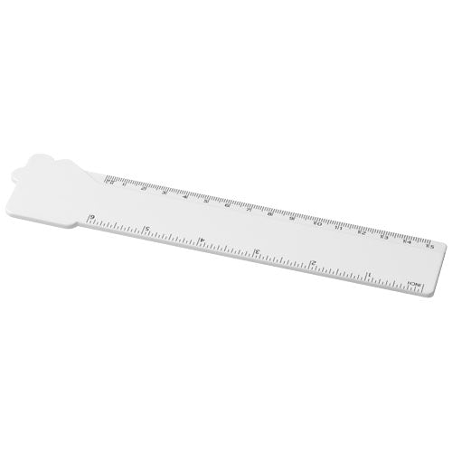 Tait 15 cm house-shaped recycled plastic ruler - 210458