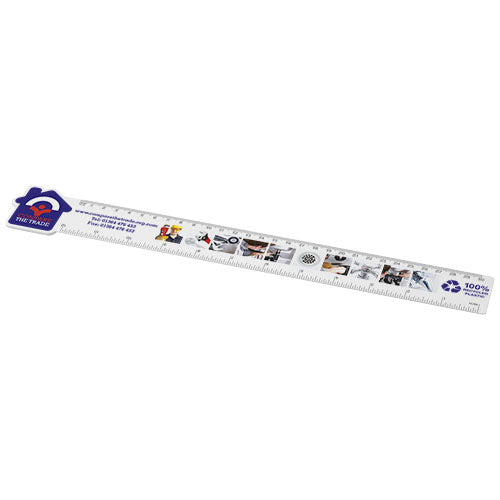 Tait 30cm house-shaped recycled plastic ruler - 210465