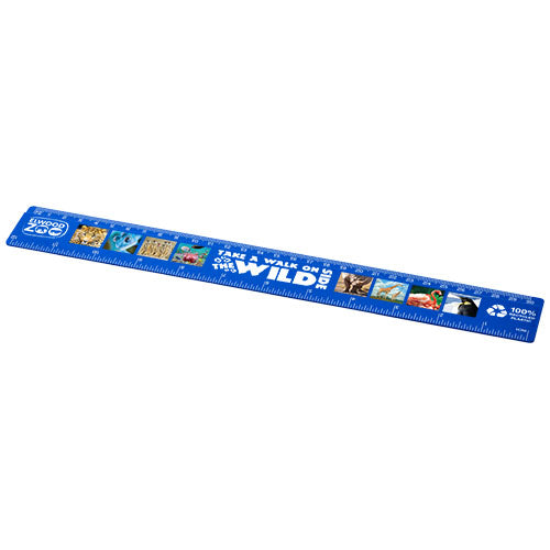Refari 30 cm recycled plastic ruler - 210468