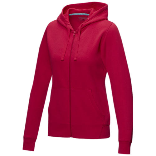 Ruby women’s GOTS organic recycled full zip hoodie - 37511