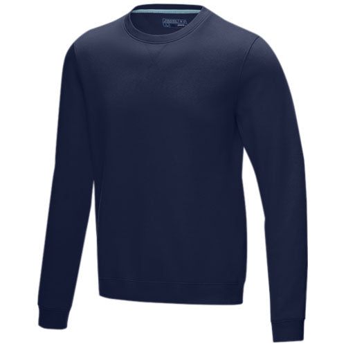Jasper men’s GOTS organic recycled crewneck sweater - 37512