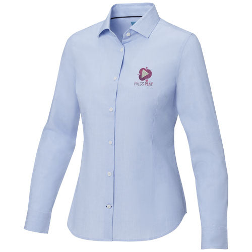 Cuprite long sleeve women's GOTS organic shirt - 37525