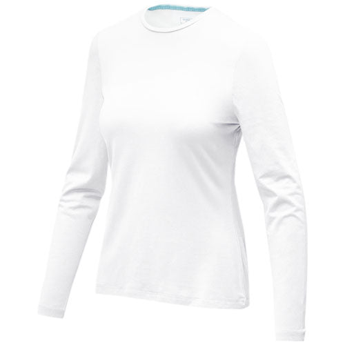 Ponoka long sleeve women's GOTS organic t-shirt - 38019