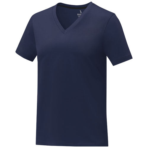 Somoto short sleeve women's V-neck t-shirt  - 38031