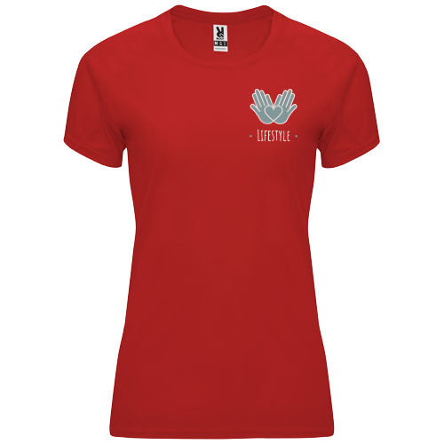 Bahrain short sleeve women's sports t-shirt - R0408