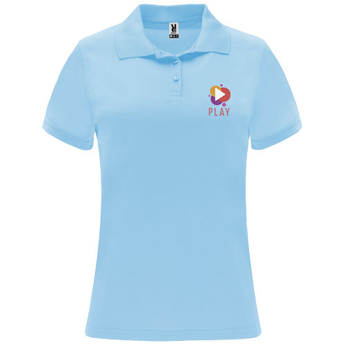 Monzha short sleeve women's sports polo - R0410