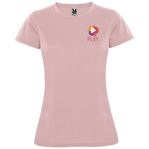 Montecarlo short sleeve women's sports t-shirt - R0423
