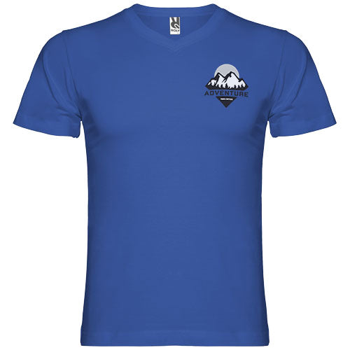 Samoyedo short sleeve men's v-neck t-shirt - R6503