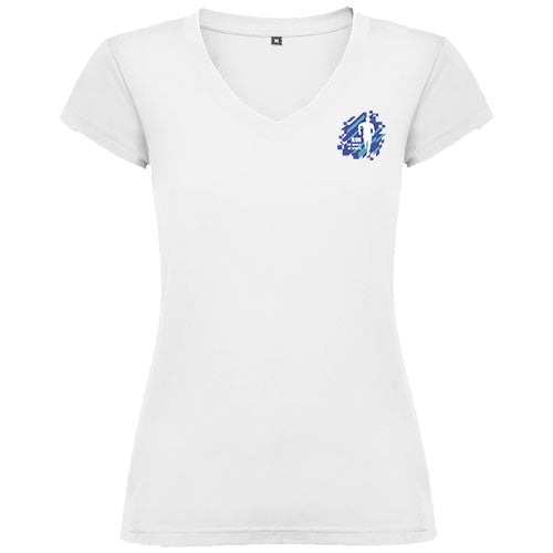 Victoria short sleeve women's v-neck t-shirt - R6646