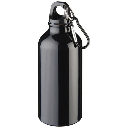 Oregon 400 ml aluminium water bottle with carabiner - 100002