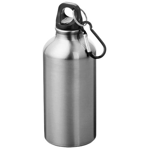 Oregon 400 ml aluminium water bottle with carabiner - 100002