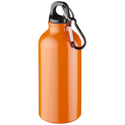 Oregon 400 ml aluminium water bottle with carabiner - 100002