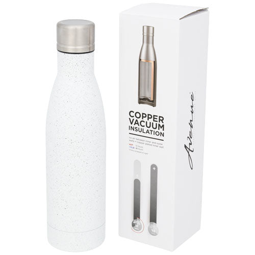 Vasa 500 ml speckled copper vacuum insulated bottle - 100518