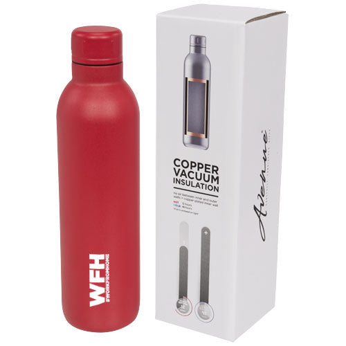 Thor 510 ml copper vacuum insulated water bottle - 100549