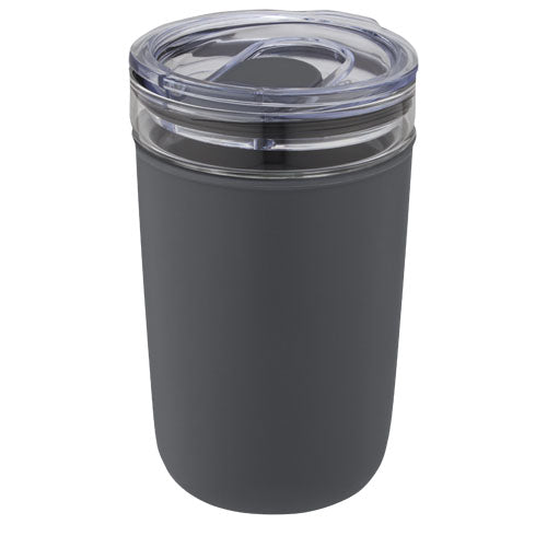 Bello 420 ml glass tumbler with recycled plastic outer wall - 100675